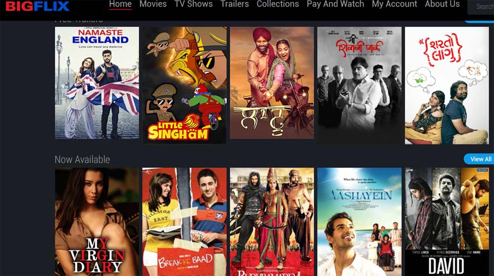 new releases hindi movies at Bigflix