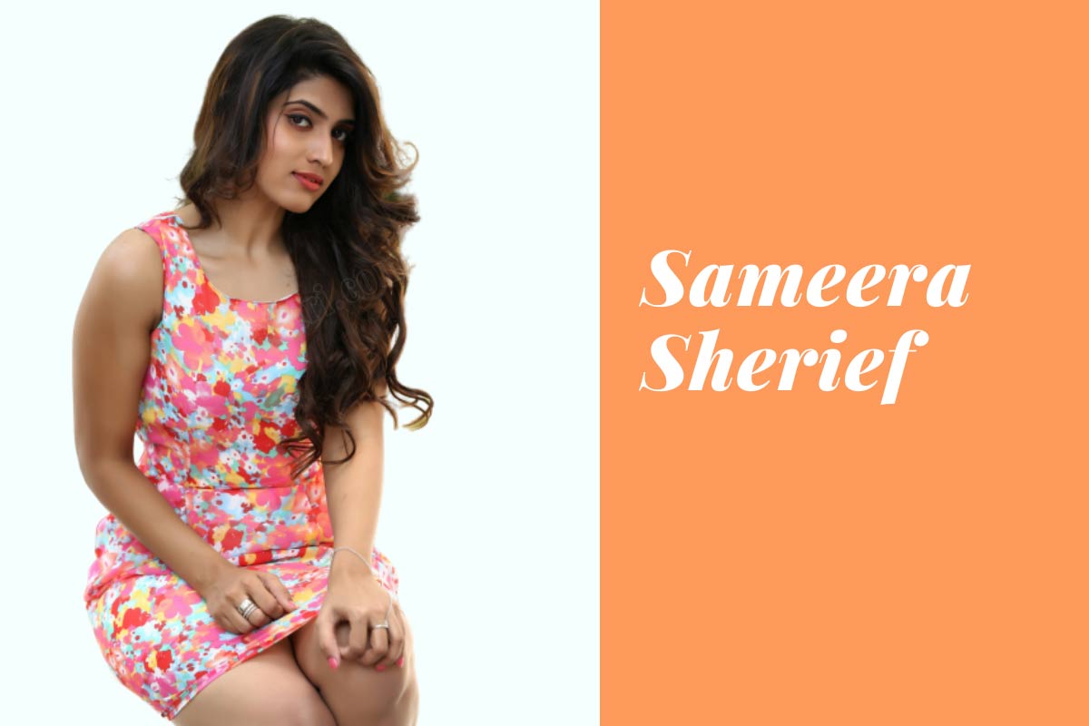 telugu tv actress Sameera Sherief