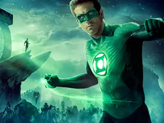 superhero The Green Lantern