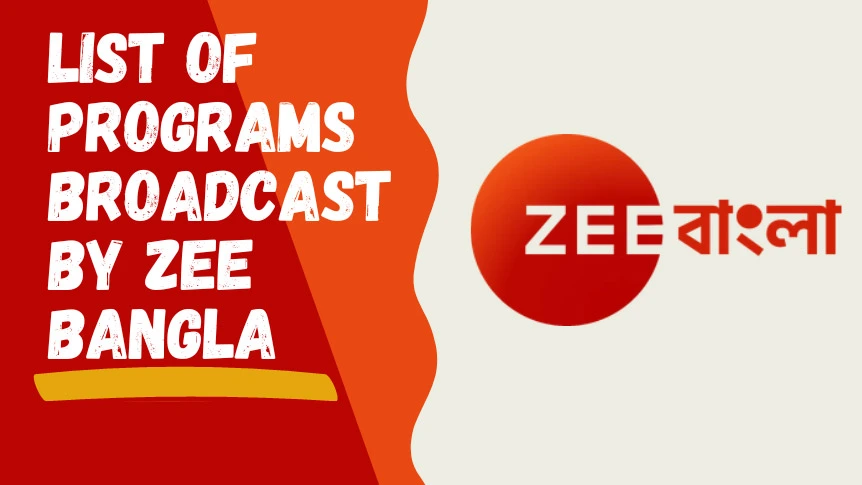 Zee Bangla Serial List
