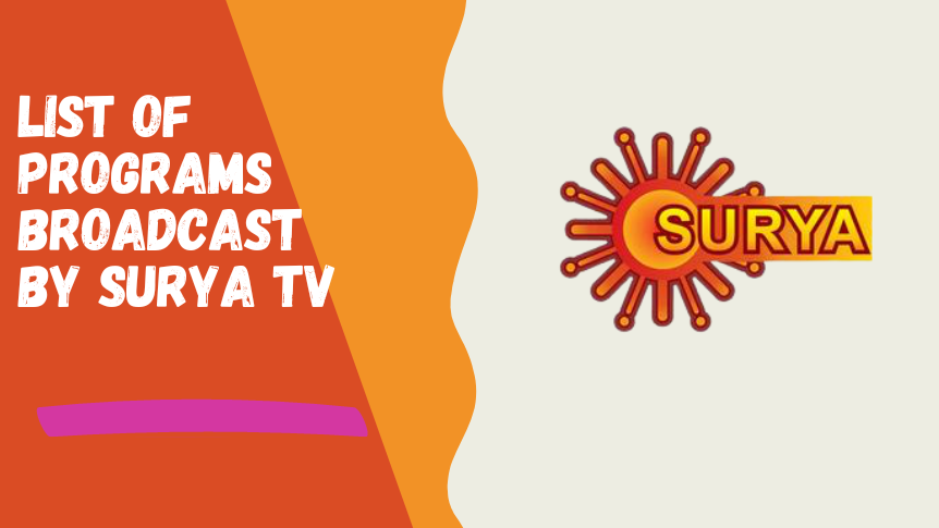 Surya TV serials