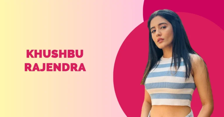 Khushbu Rajendra Wiki Biography