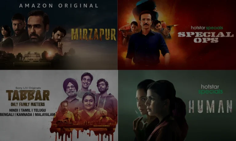 best indian thriller web series
