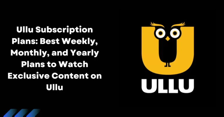 Ullu OTT Platform
