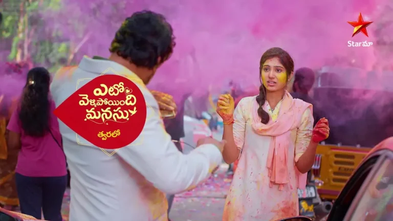 Yeto Vellipoyindhi Manasu (Star Maa) Serial Cast, Stryline, Wiki, Timing & More Yeto Vellipoyindhi Manasu (Star Maa)