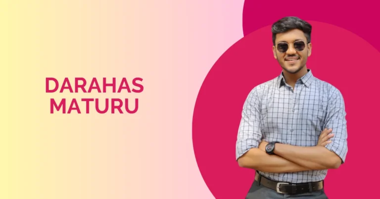 Darahas Maturu: Biography, Wiki, Age, Movies, TV Shows, Web Series & More Darahas Maturu