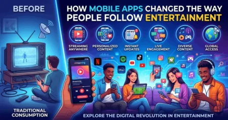 How Mobile Apps Changed The Way People Follow Entertainment